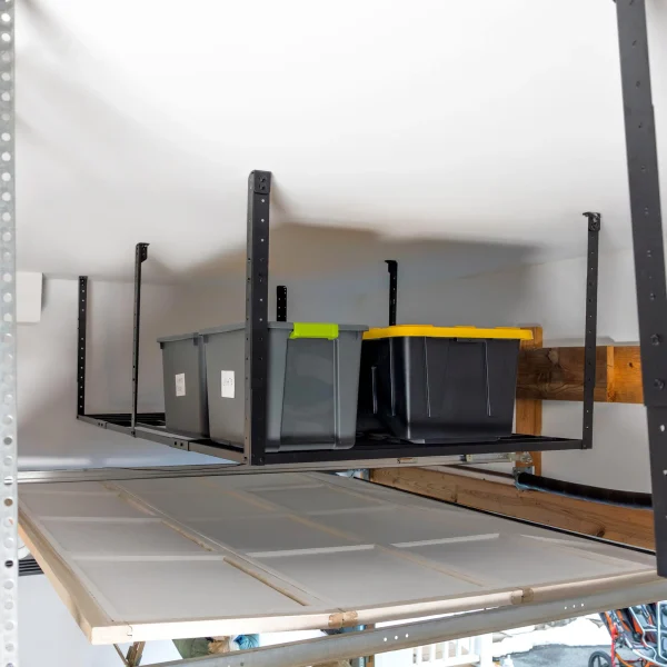 3' x 8' Faber Overhead Garage Storage with Hooks | Holds 700 lbs