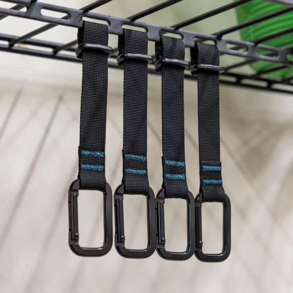 082c6d419926145ddc62093009a8478e90e6f9ac01bec79dc21e3c91d1720f46 G+ Utility Straps for Hanging Storage | 4-Pack