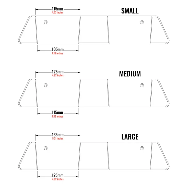 Vail Ski Display | Minimalist Wood Rack | Medium