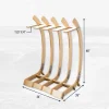 Big Sur Surfboard Storage Wood Stand | Holds 4 Surfboards