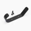 Crozet Multipurpose Wall Hooks | 4-Pack | Black