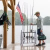 242676793b170f493b27ddda2e40b388187f95fe4b09381f1d24d5ffc05269bc Marlin Fishing Rod Storage Stand | Holds up to 24 Rods