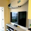 Minimalist Surfboard Display Rack | Holds 30 lbs
