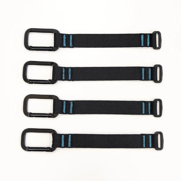 529fe2efe5c58509850d4f8475d09a69736899c3816d0331b4029422028dd6b6 G+ Utility Straps for Hanging Storage | 4-Pack