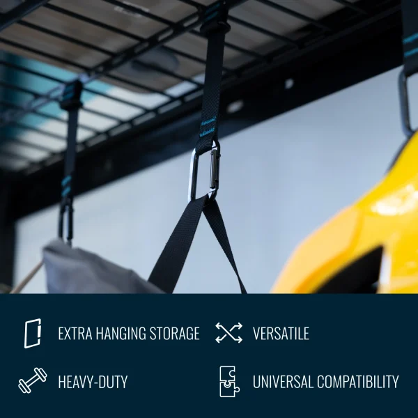 58939a7881c2316b924d2ec5bfea4fdee7d0fda55cf4880ee9d708b3b99ce13e G+ Utility Straps for Hanging Storage | 4-Pack