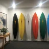 Vertical Longboard Wall Mount | Clear Acrylic