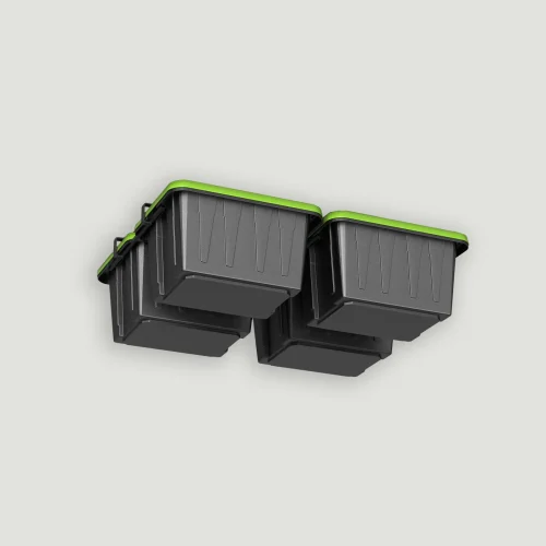 ToteLoft - 4 Bin - Ceiling Tote Storage | Up to 200 lbs