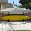 Indoor-Outdoor Freestanding Kayak Storage Rack