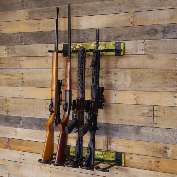 FORGE Firearm Wall Mount Display | 5 Slots | MultiCam