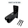 1.25" Hitch Wall Mount  | Holds Bike or Cargo Car Rack