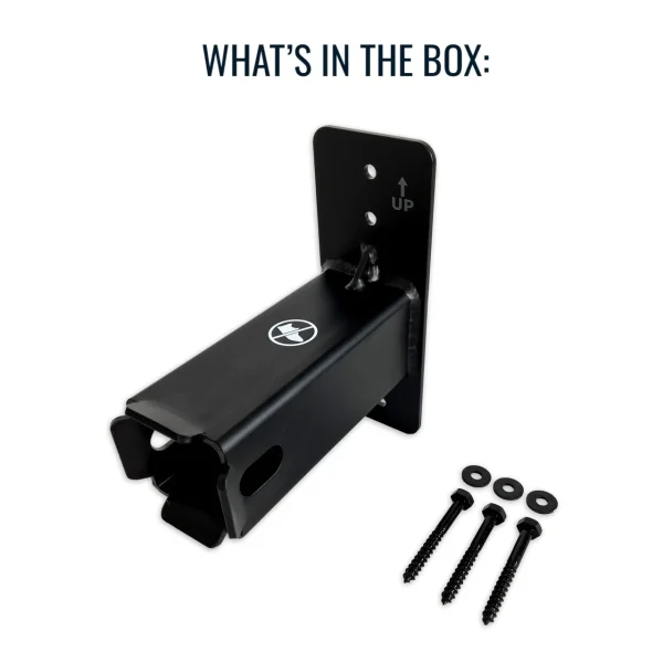1.25" Hitch Wall Mount  | Holds Bike or Cargo Car Rack
