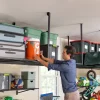 a68d039b07a3d5df8837c664daf5c3c4c65068bf01fabcaa87adb149070445a9 4' x 8' Faber Overhead Garage Shelving | Holds 700 lbs