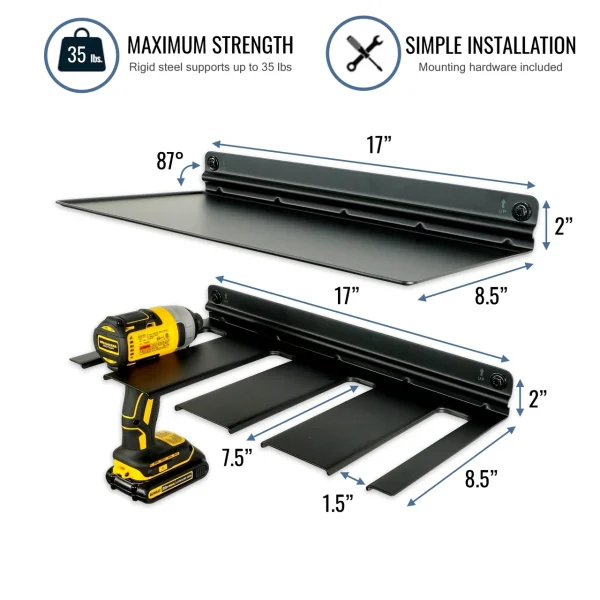 E-Drill Tool Organizer with Shelf