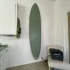 Vertical Longboard Wall Mount | Clear Acrylic