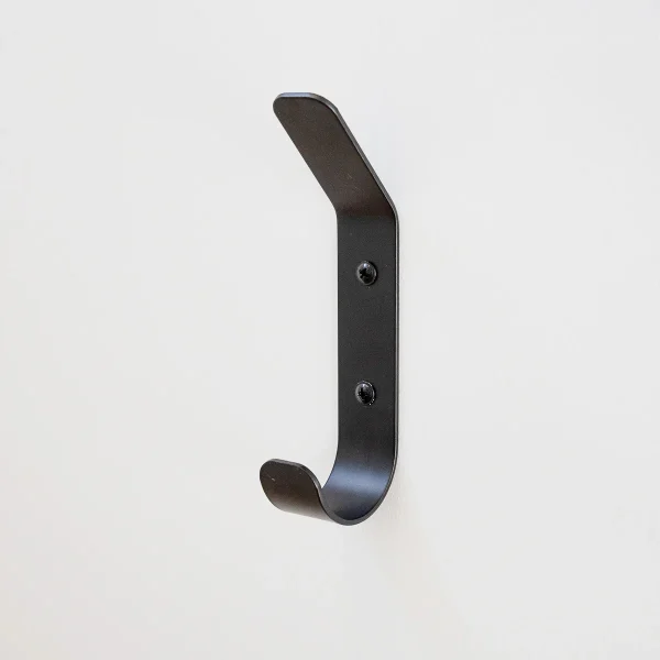 Crozet Multipurpose Wall Hooks | 4-Pack | Black