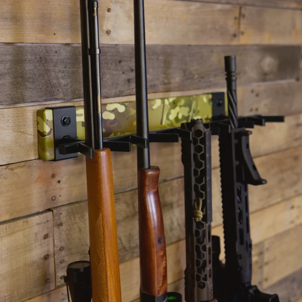 FORGE Firearm Wall Mount Display | 5 Slots | MultiCam
